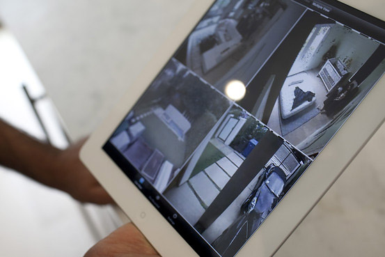 Онлайн трансляция с видеокамер на iPad